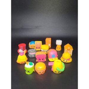Mattel Shopkins Lot Of ( 15 ) Mini Figurines Toys